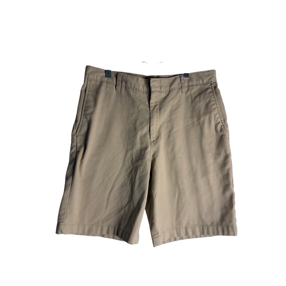 Flynn O'Hara School Uniform Khaki Twill Chino Shorts 31